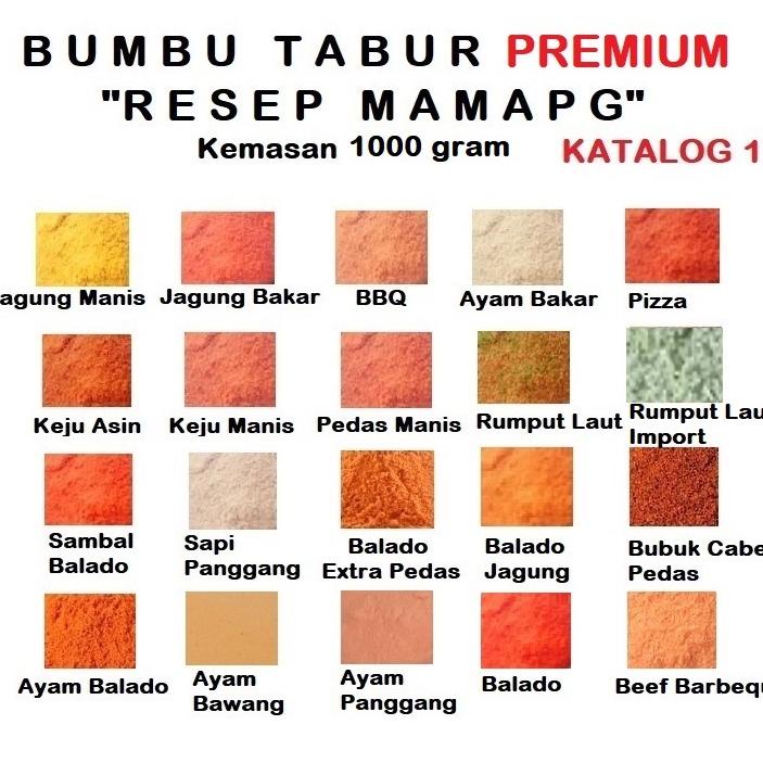 

1000 gr 1 kg Bumbu Tabur Premium Bubuk Tabur Bumbu Keripik Kentang Lidi Ayam Makaroni Jamur Tahu Penyedap Rasa Best Seller