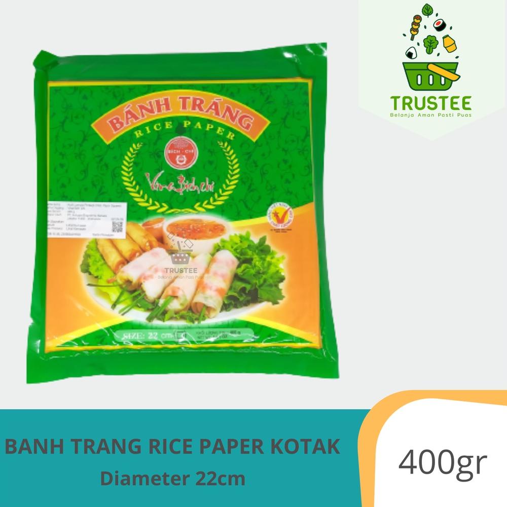 

Banh Trang Vietnam Rice Paper 22cm 400gr KOTAK Kulit Lumpia Vietnam - Spring Roll - Salad Wrap Best Seller