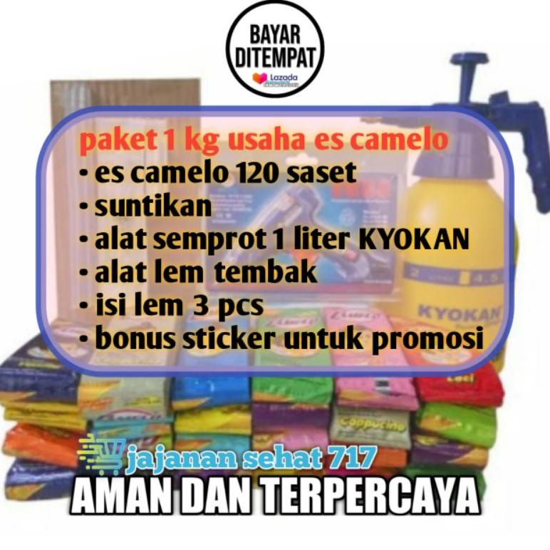 

PAKET USAHA ES CAMELO ES SUNTIK ES CREAM modal kecil untung besar Best Seller