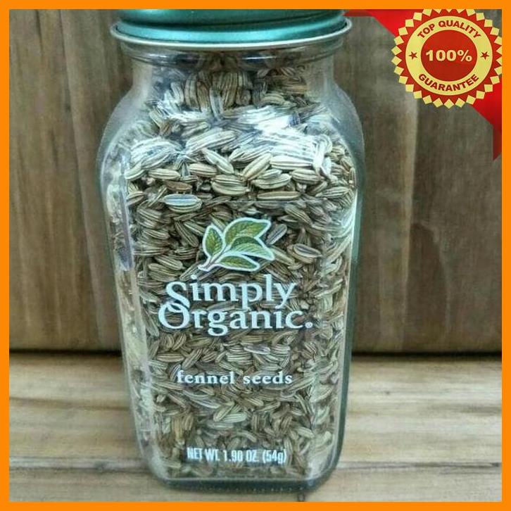 

(KSKS) SIMPLY ORGANIC FENNEL SEEDS 54 GR