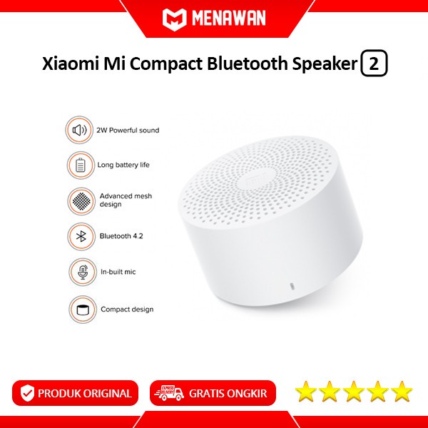 Xiaomi Mi Compact Bluetooth Speaker 2 Mini Wireless Speaker Original