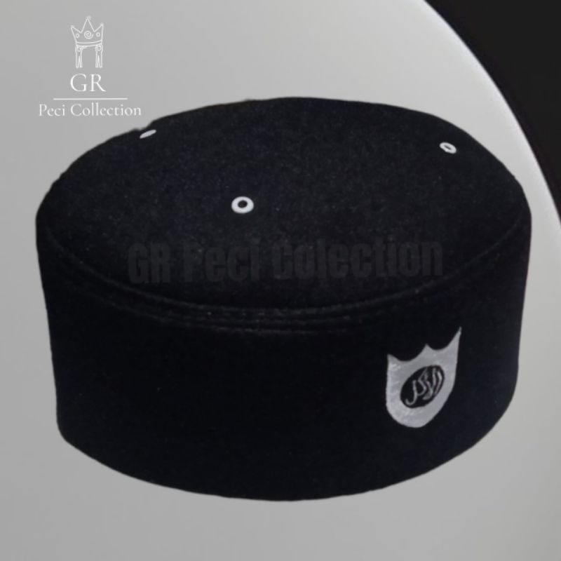 PROMO TERBARU PECI KOPIAH SONGKOK UJE LOGO BORDIR / PECI UJE LOGO KUALITAS PREMIUM TERLARIS / PECI