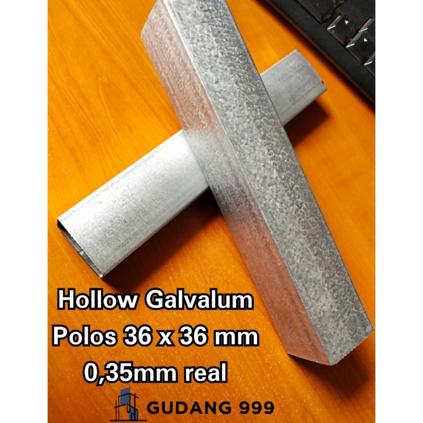 Murah.. HOLLOW / HOLO / RANGKA HOLLOW GYPSUM / HOLLOW GALVALUM POLOS 4x4 0,4mm TES