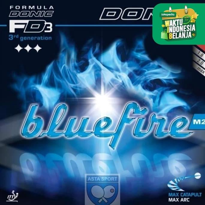 DONIC Bluefire M2 Karet Pingpong Rubber Tenis Meja