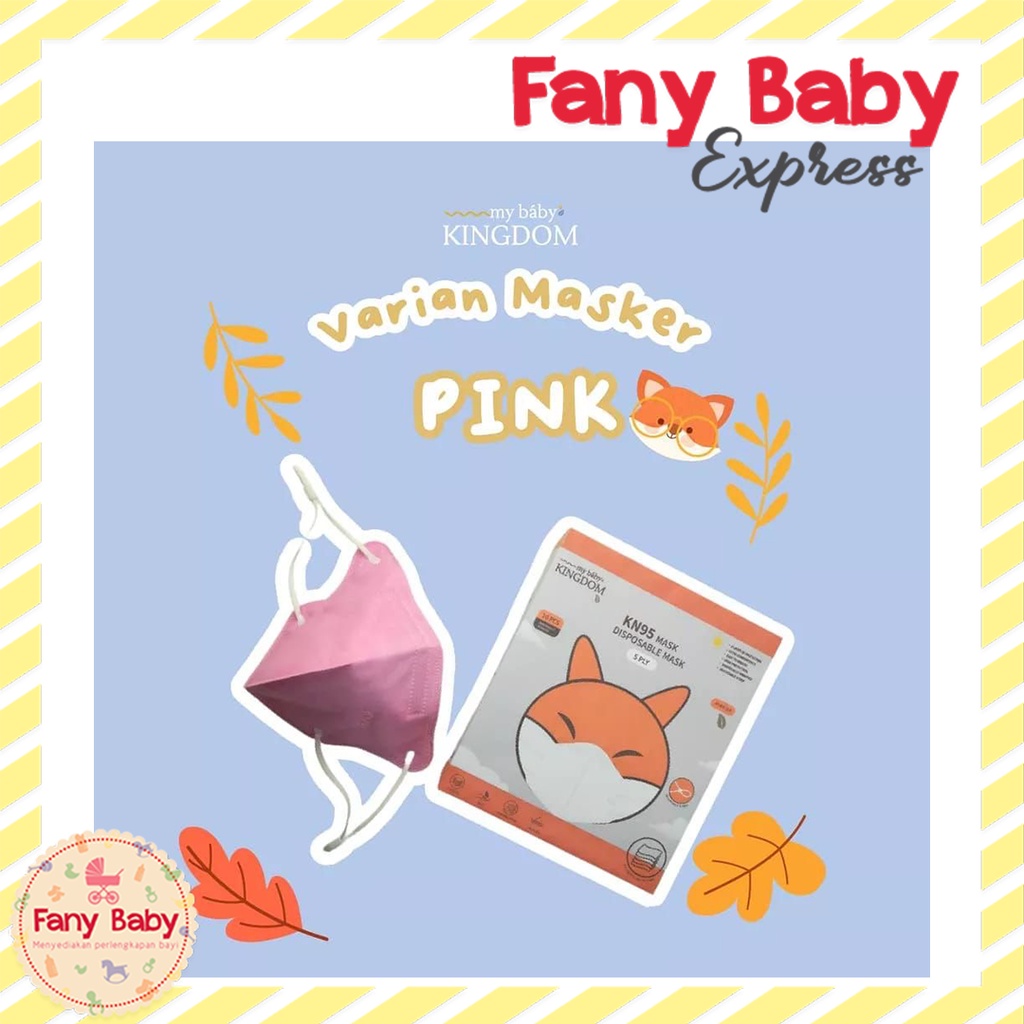 MY BABY KINGDOM MASKER ANAK KN95 5PLY FOX