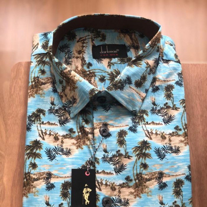 Kemeja Hawaii/Kemeja Jumbo/Kemeja Santai/ Pj 555/ 5L Xxxxl