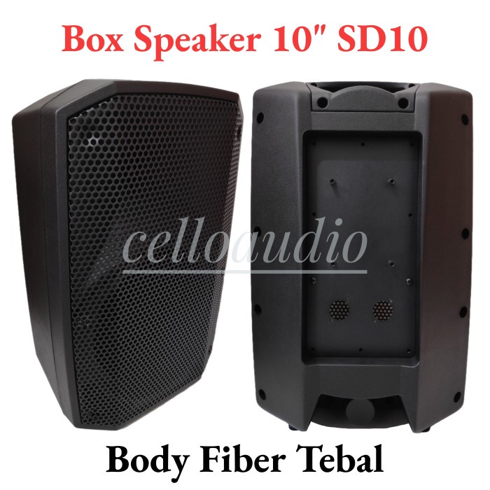 Box Speaker 10 Inch Type SD10 (Satuan) Box Kosong 10" Speaker