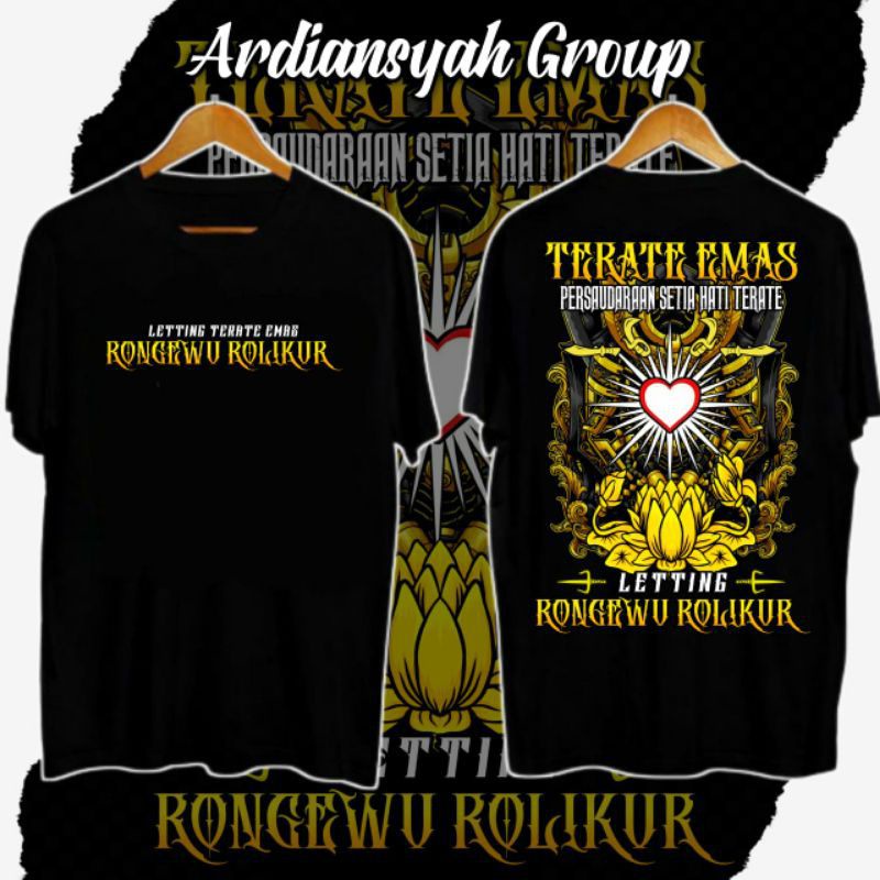 [COD] Kaos PSHT letting Terate emas rongewu rolikur