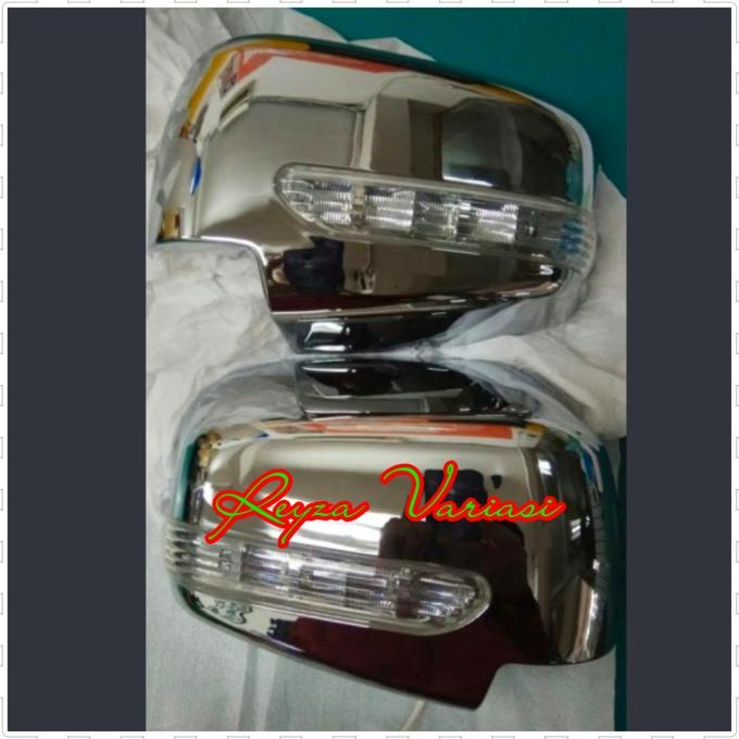 Cover Spion Lampu Strada Triton Chrome