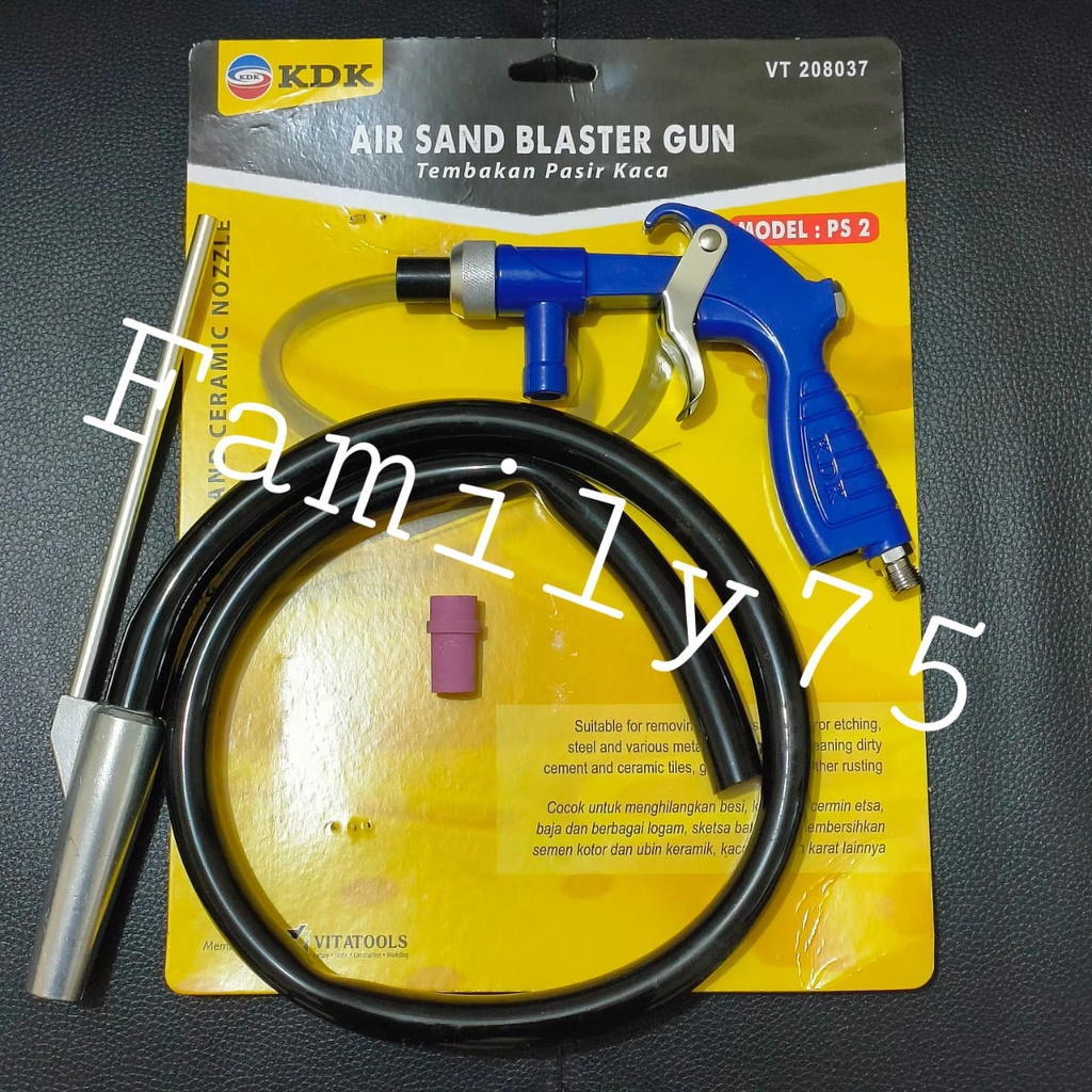 Sand blasting gun Blaster Alat semprot pasir perontok cat karat