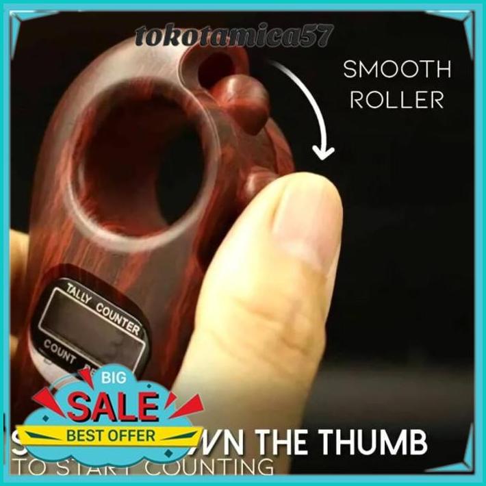 TASBIH DIGITAL/TASBIH DIGITAL KAYU/TASBIH TALLY COUNTER PREMIUM 100325 BEST PRODUK