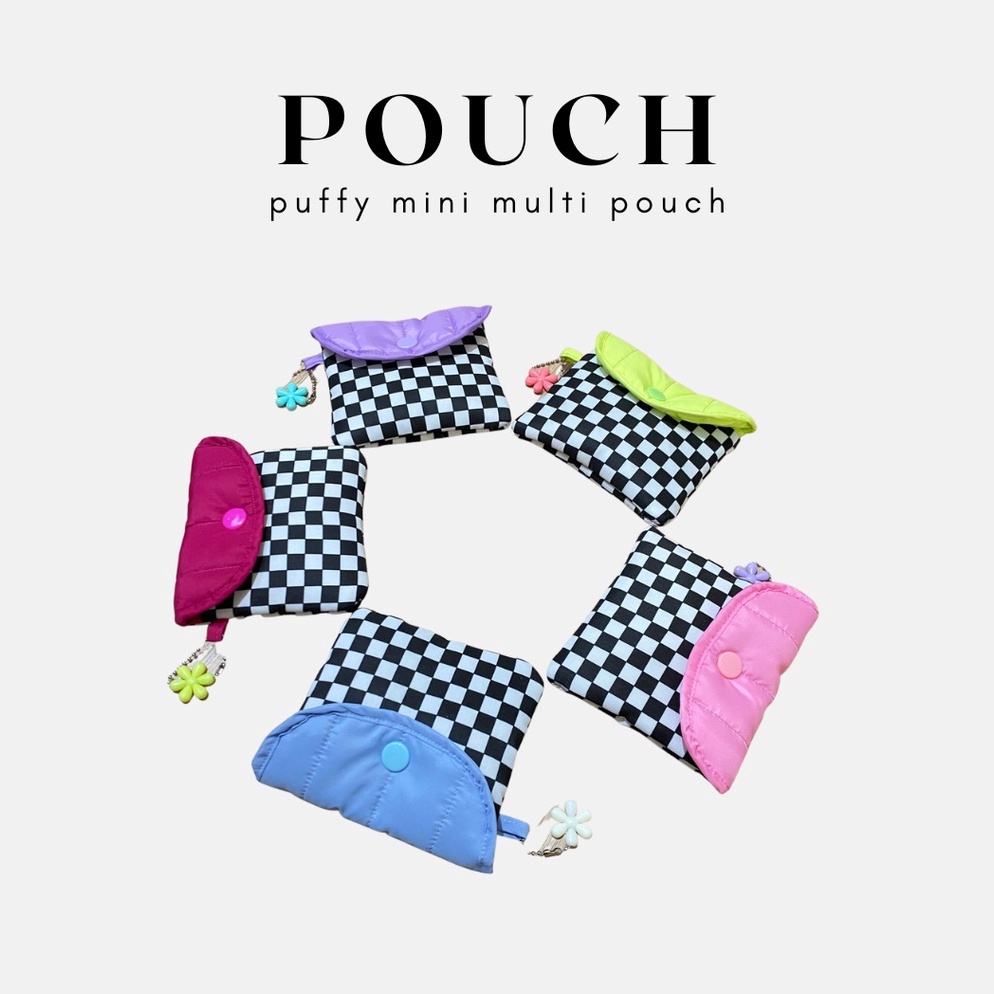 (3NJS3-H Fichy - Pouch / Dompet Airpods / Pouch Airpods / Airpods Case / Case Mouse / Dompet Puffy / Pouch Receh / Pouch Uang / Dompet Serbaguna 814✫