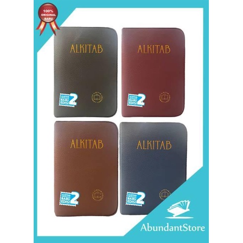 

Alkitab Sedang Sampul Resleting Kulit Imitasi - Tb2 054 - Lai