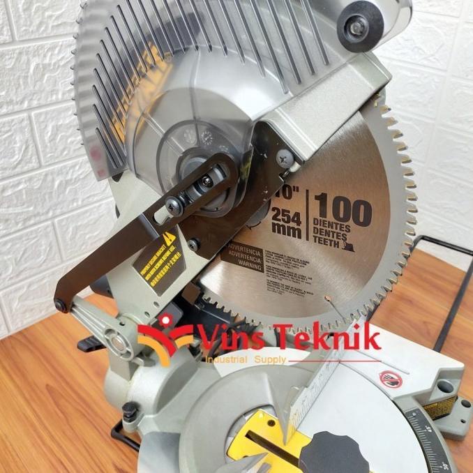 mesin potong aluminium kayu Mitre saw DW714 DEWALT DW 714 Miter saw