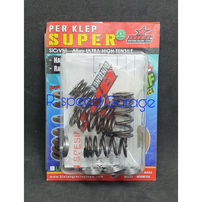 SUPER SPRING VALVE PER KLEP PROGRESIF BRT SATRIA FU 150 KARBU