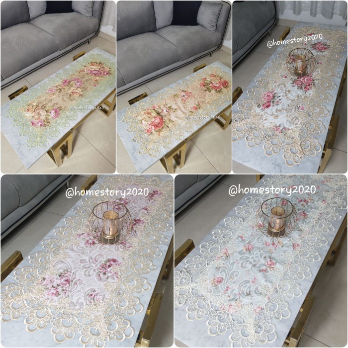 Loper/Taplak Meja Tamu