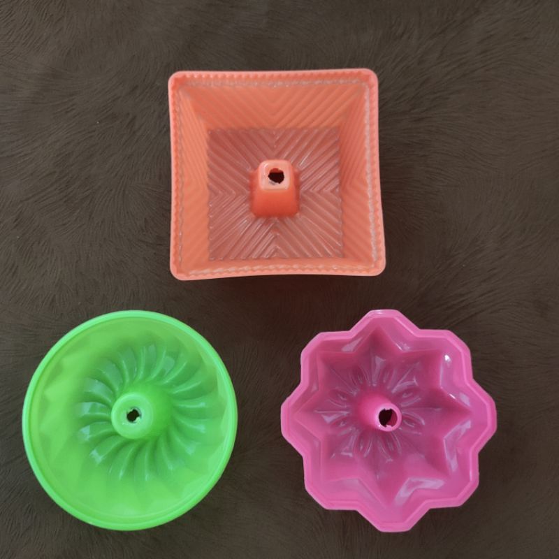 12 Biji Cetakan kue Putu Ayu Bolu Kukus Sifon Lubang Tengah Jumbo Plastik