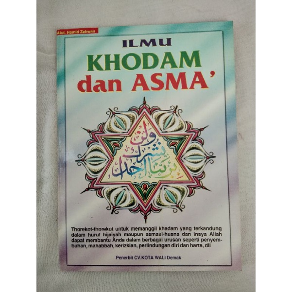 Ilmu Khodam dan Asma', buku second preloved