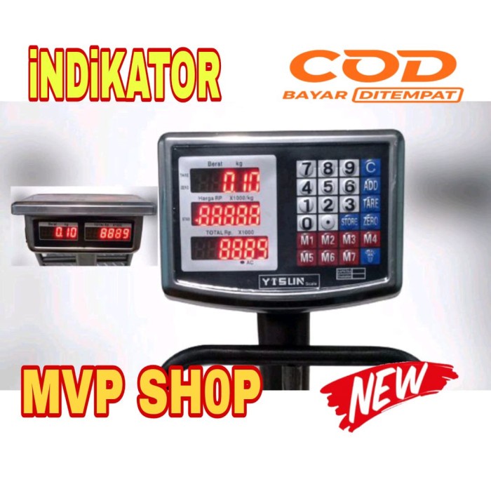 Display timbangan digital/indikator timbangan/kepala timbangan