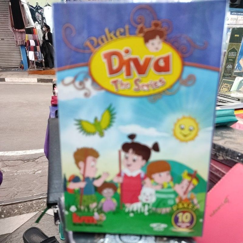 DISKON dvd original pket kartun diva isi 10 dvd