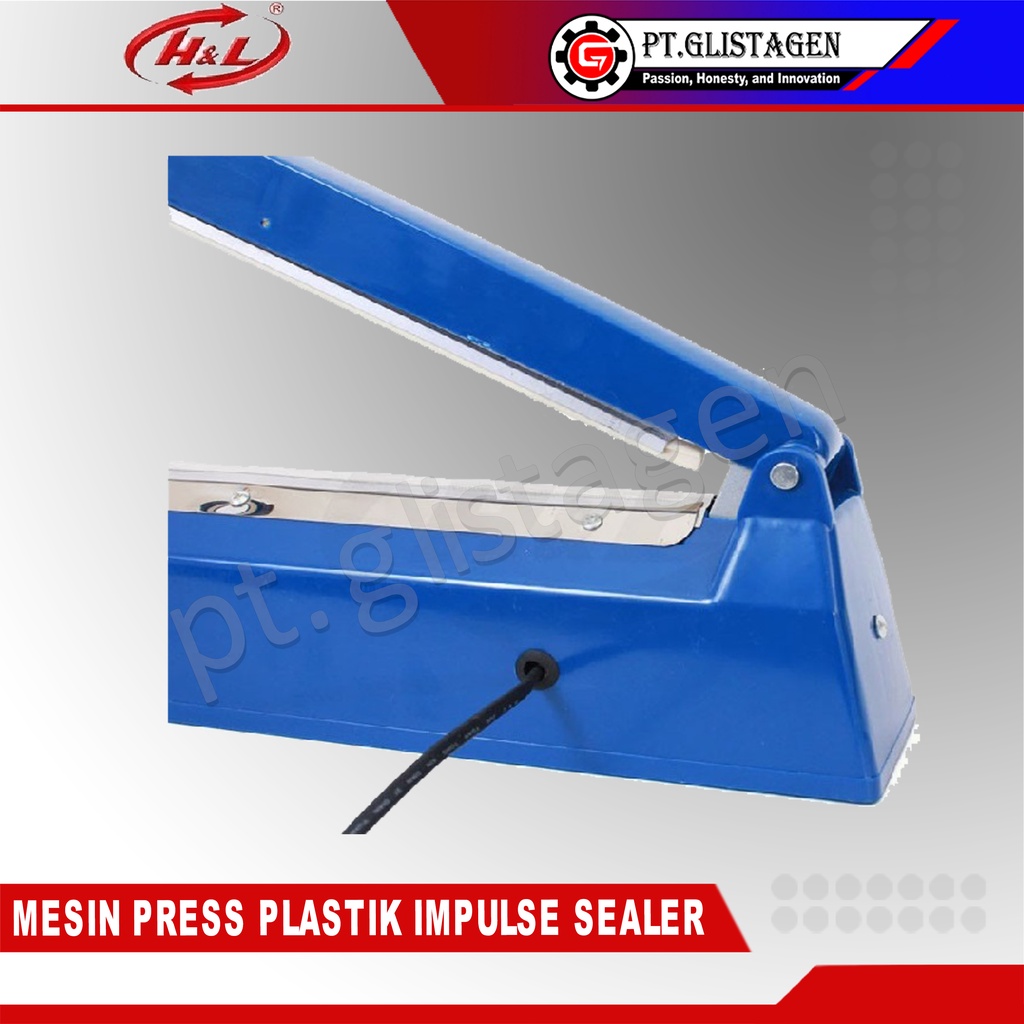 HL Impulse Sealer 30cm Mesin Press Plastik 30cm ( Body Plastik )