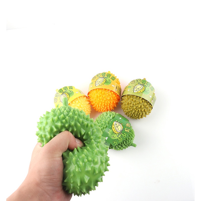 Holiven Mainan Durian Penghilang Stress Squishy