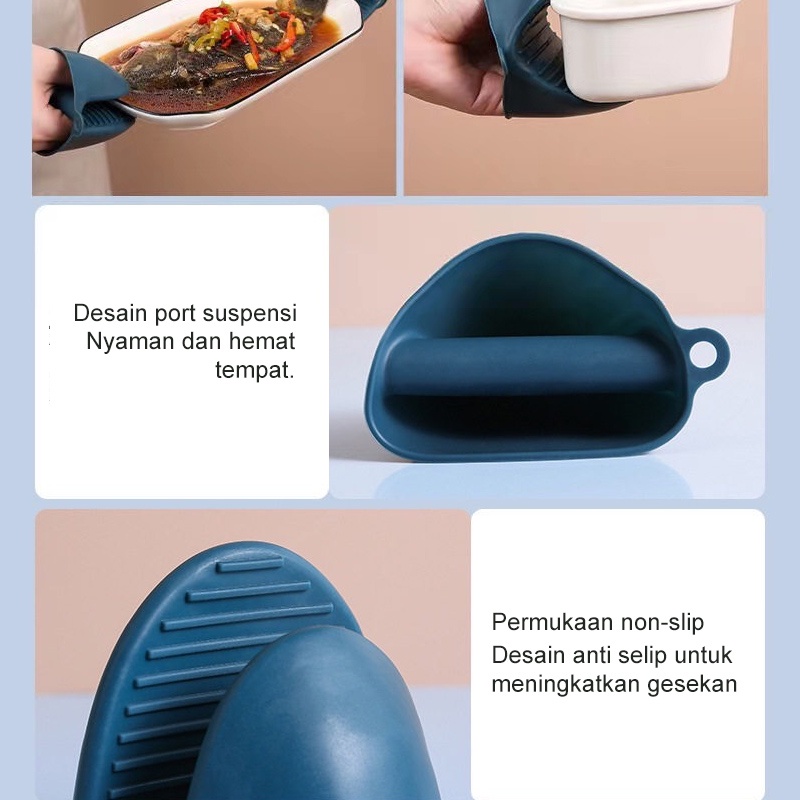 Holiven Jepitan mangkuk dapur stainless steel multifungsi