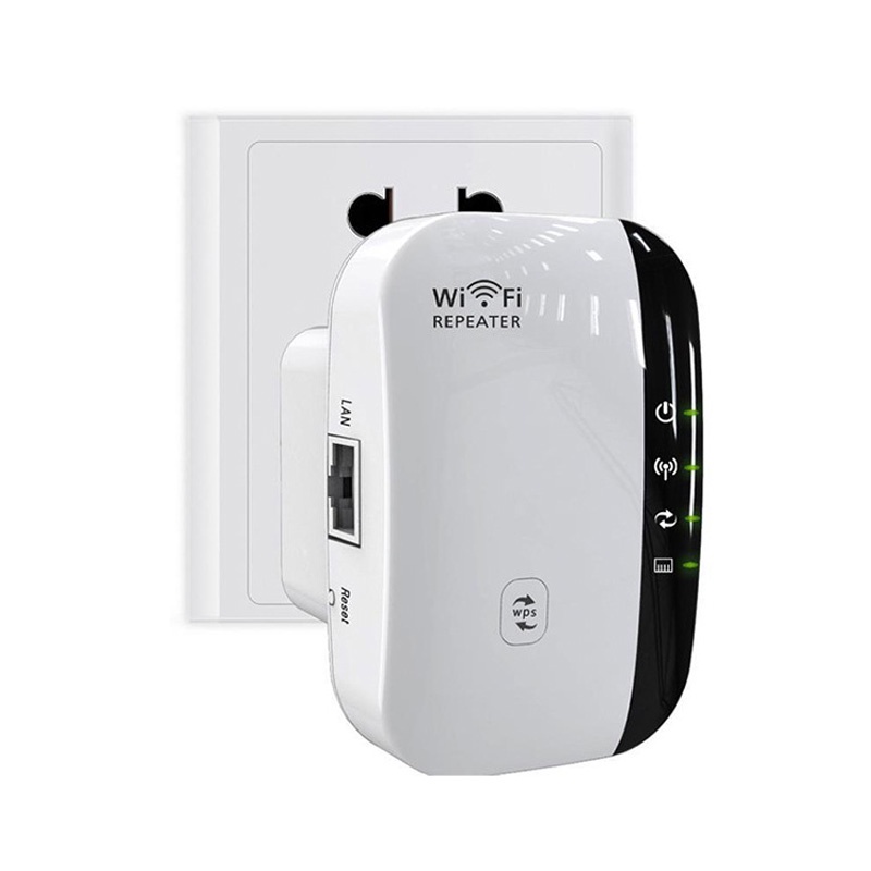 Holiven Wifi Reapeater Router Penguat Sinyal 300Mbps Signal Booster