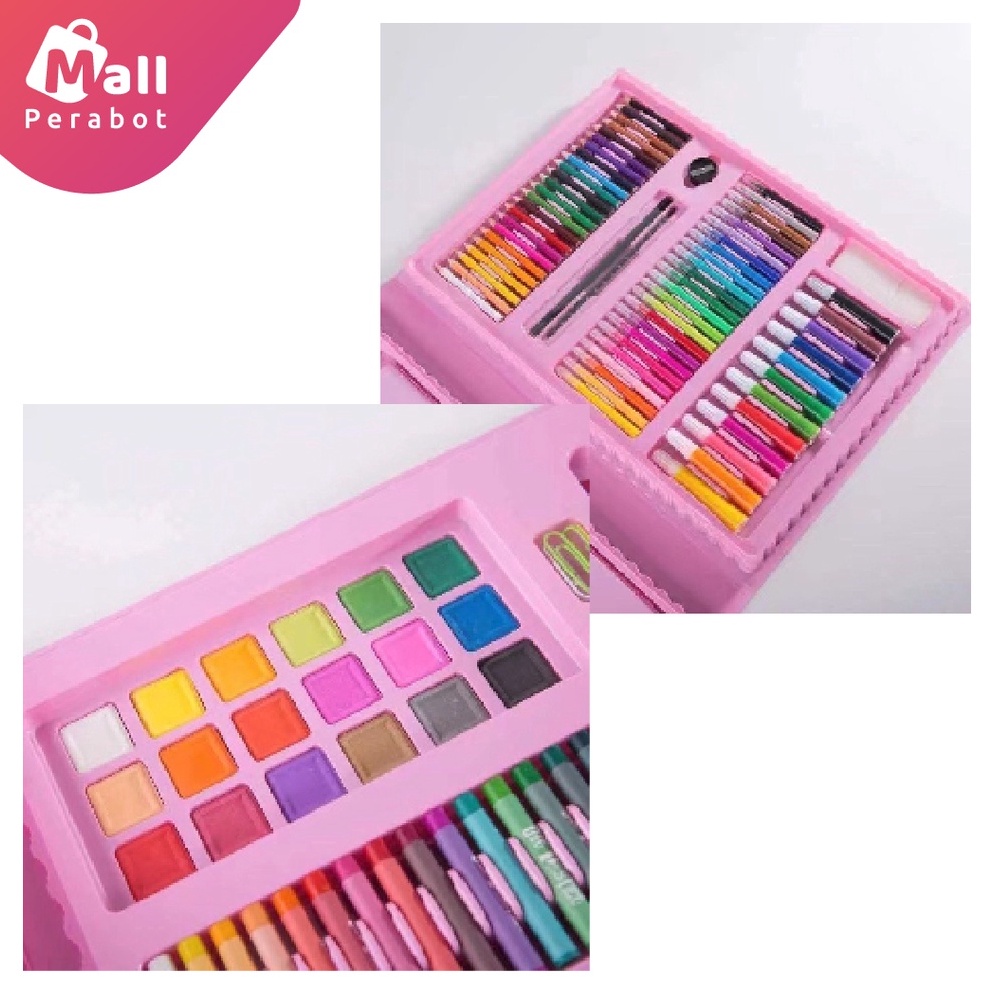 

↔ Crayon Warna Anak Set 208 & 150 Pcs | Art Full Set | Krayon Mewarnai Anak | Pensil Warna | Perlengkapan Mewarnai Lukis 3597