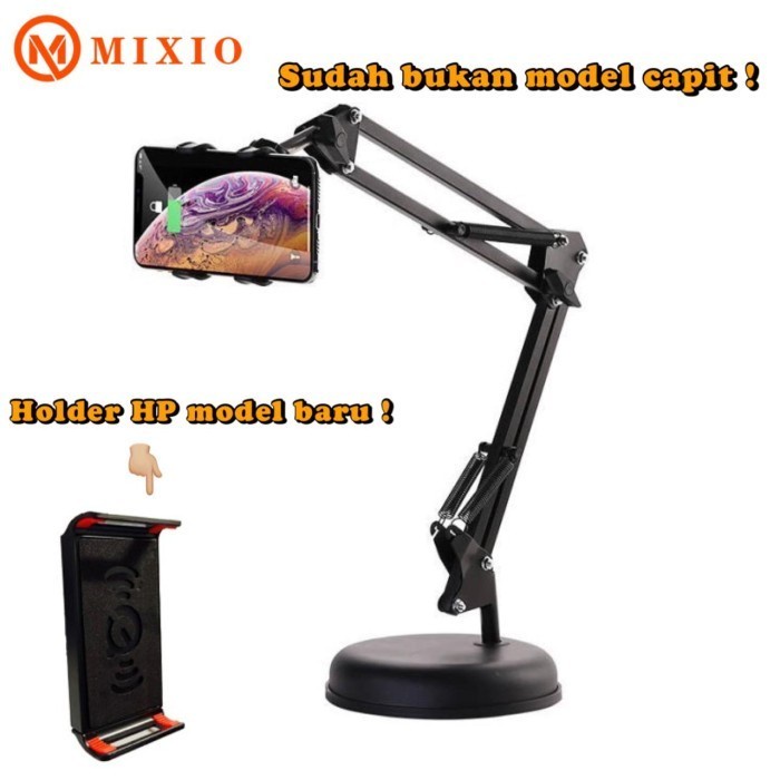 S77 Holder Meja Stand liftable phone holder 360 Lazypod hp bracket