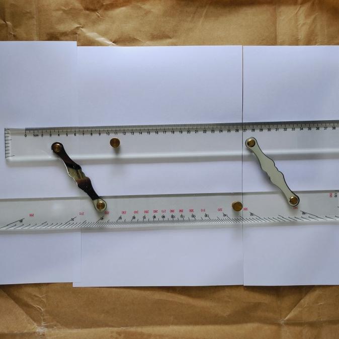 

Mistar Jajar / Parallel Ruler 450 MM / 45 CM