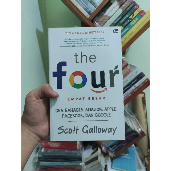 [PRELOVED ORI] The Four: Empat Besar - Scott Galloway Buku Bekas