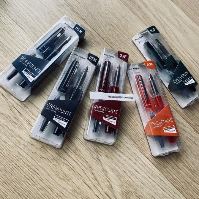 

PLATINUM Prefounte Fountain Pen Fine #Iroshizuku Kakuno Metropolitan