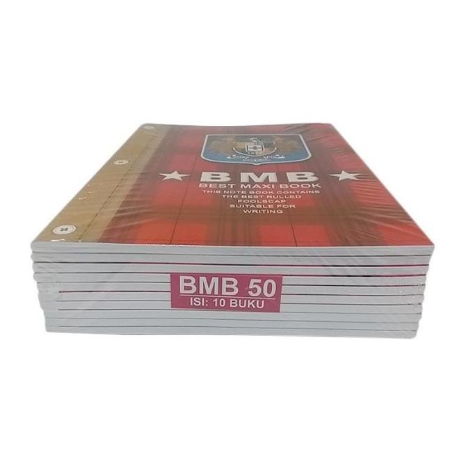 

Buku Tulis Campus 50 Lembar -Boxy - per pack - isi 10 Buku