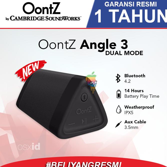 Oontz Angle 3 Cambridge Soundworks Bluetooth Speaker - Garansi Resmi