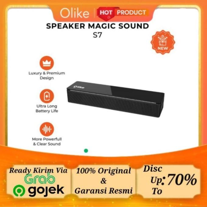 Speaker Soundbar Bluetooth 5.0 Oase S5 Dynamic Audio Bass - Original