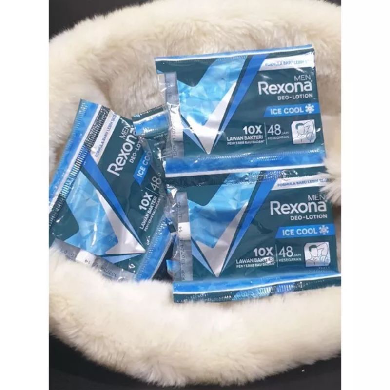 `ღ´ PHINKL `ღ´  Rexona Deodorant Lotion ICE COOL Men Sachet