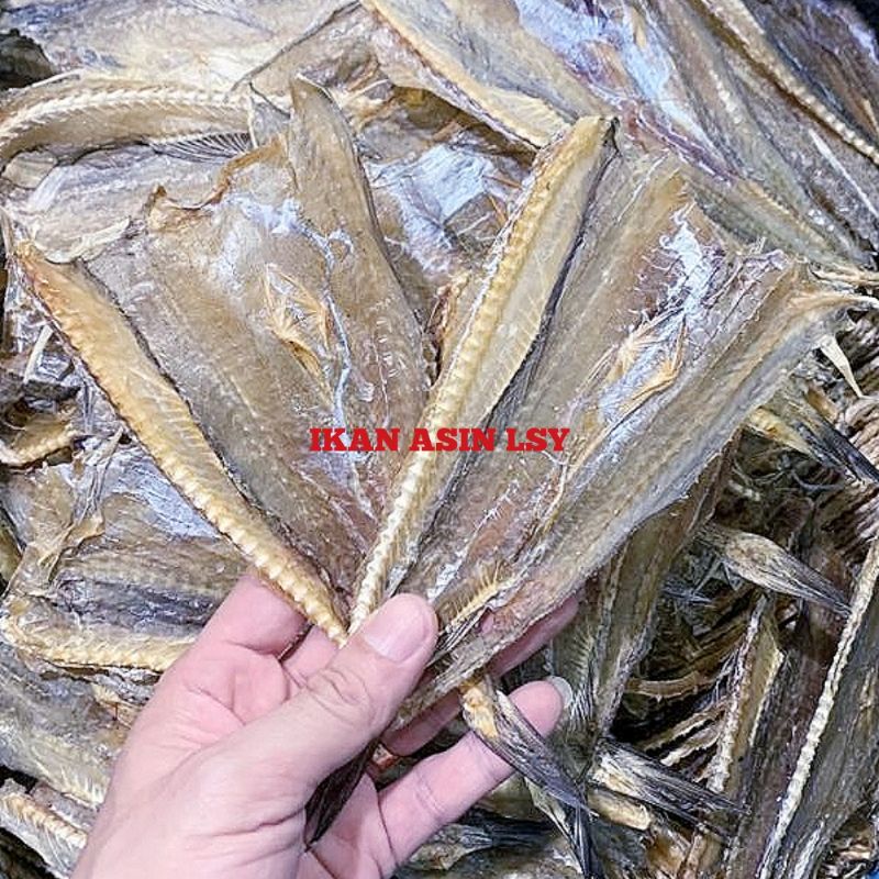 

Terlaris! ikan asin siting belah tawar / tipis ( pum ) gram