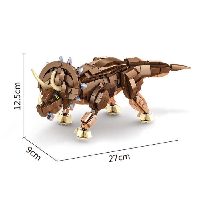 MUST HAVE KKV MAINAN BALOK SUSUN LEGO DIY ANAK MERAKIT BONGKAR PASANG DINOSAURUS TERLARIS