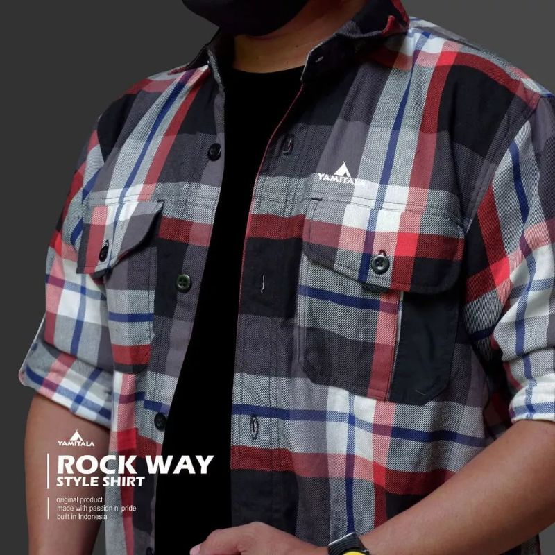 Yamitala Kemeja Flannel Rockway Style Shirt