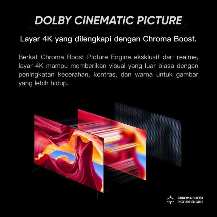 Realme Android Tv 50 Inch Smart Tv 4K - Garansi Resmi