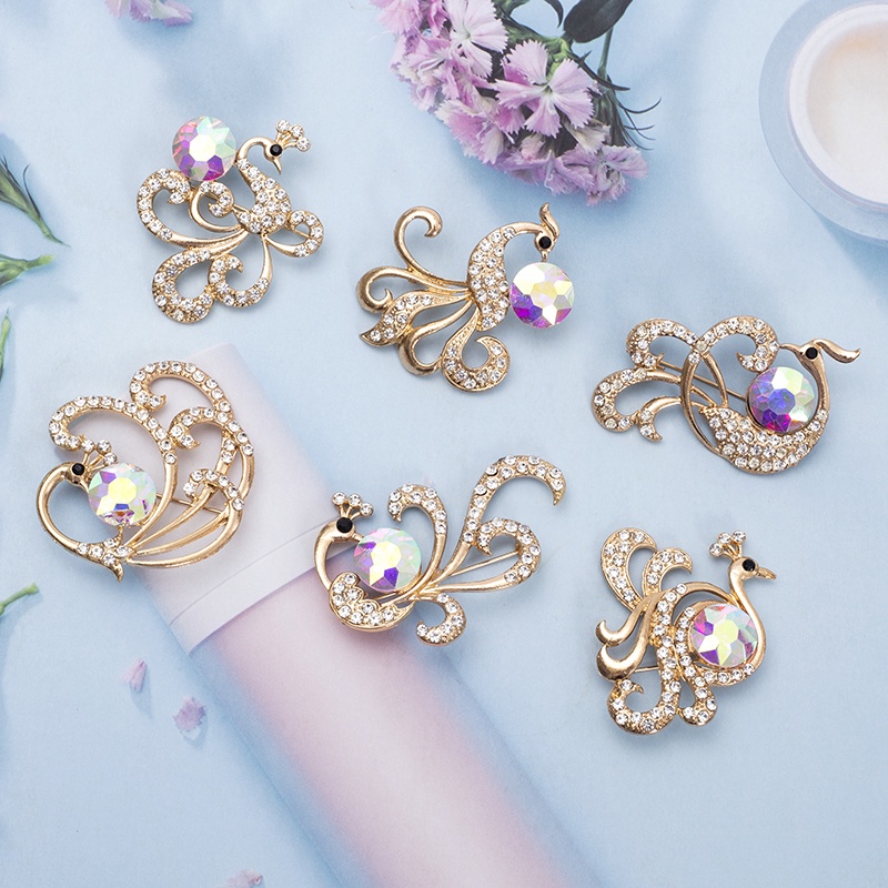 Bros mutiara merak … bros sutra wanita … grosir