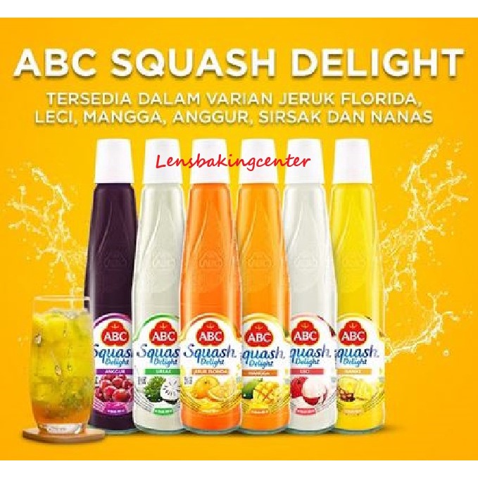 

Sirup/Syrup ABC Squash Delight All Variant Jeruk Leci Mangga Anggur Sirsak Nanas 450ml 450 ml