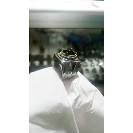 emban ikat ring monel super doff handmade