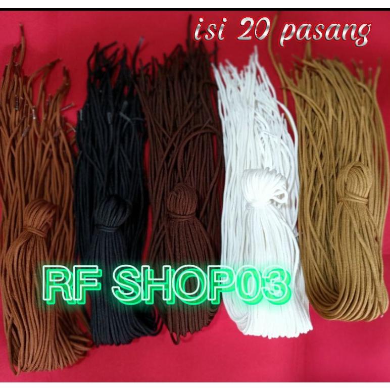 Ready Untuk 20 Pasang Tali Sepatu Bulat/Tali Sepatu Bulat Pria Dan Wanita/Tali Celana Color/Tali Cel