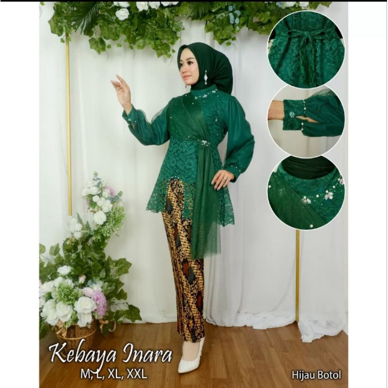 SETELAN KEBAYA PREMIUM//SETELAN KEBAYA BRUKAT MODERN//SETELAN KEBAYA TERLARIS