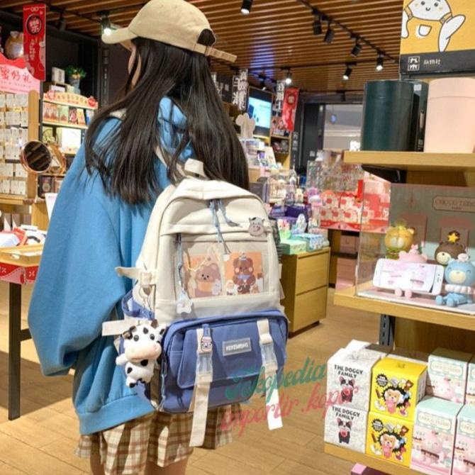 Joshee Tas Ransel Wanita Backpack Wanita Backpack Tas Sekolah Tas 3315
