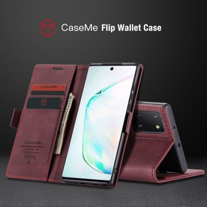 Samsung Galaxy Note 10 Lite Flip Case Caseme Cover Leather Wallet
