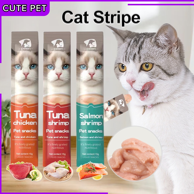 Ringan Hewan Peliharaan Cat Bar 10pcs/bungkus 50pcs/bungkus Anak Kucing dan Makanan Ringan Pengumpan Kucing Besar