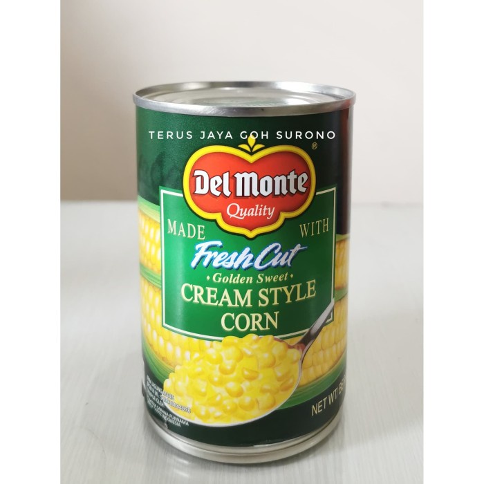 

Del Monte Cream Corn dan Krim Jagung Manis Jagung Sup